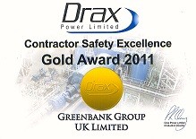 Drax Safety Award